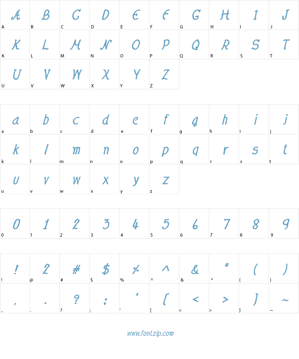 CRU-Nonthawat-Hand-Written Bold Font Character